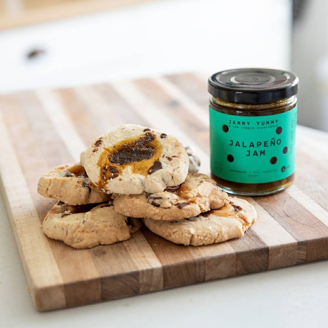 Jammy Yummy Jalapeno Cookies