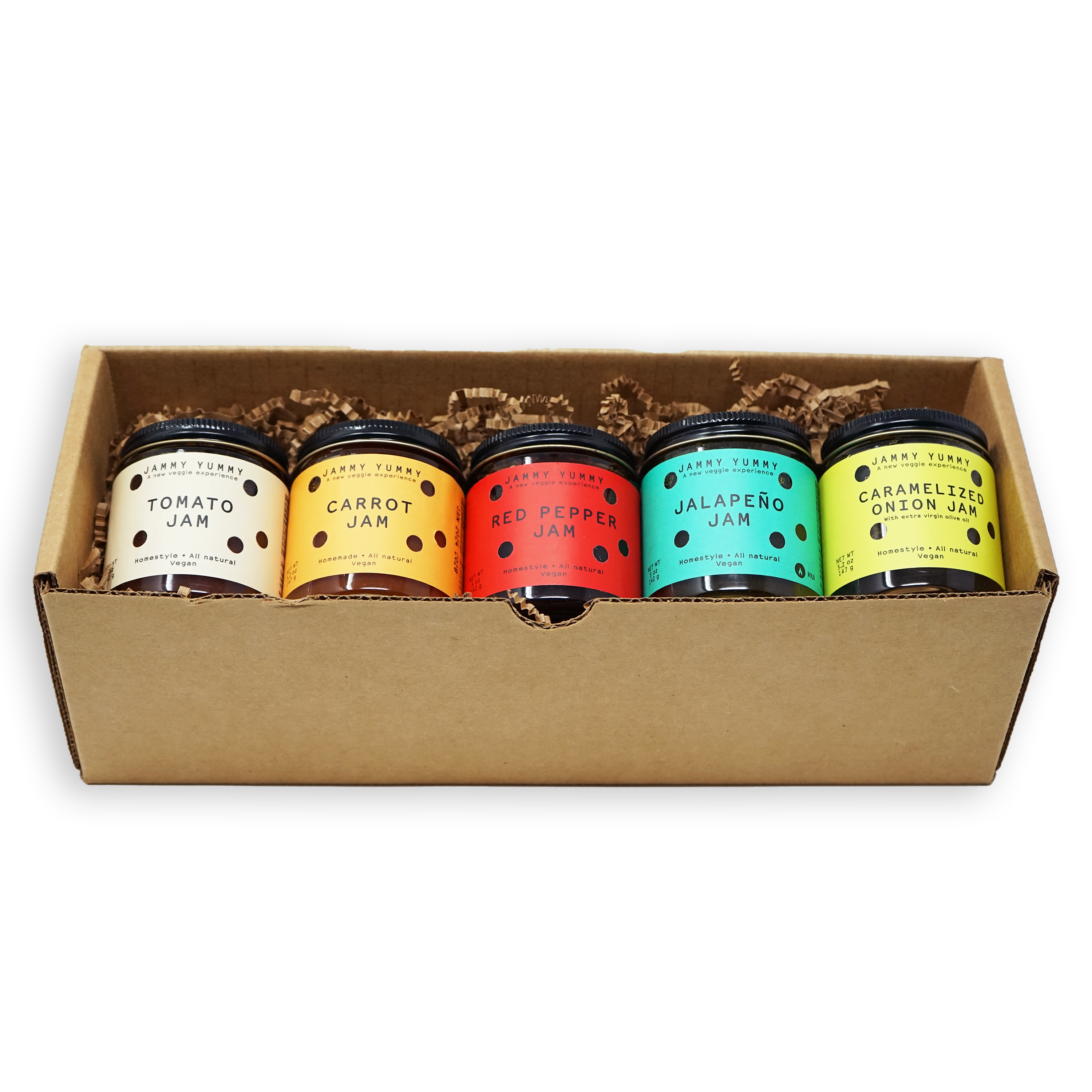 The Perfect Gift - 5 Vegetable Jams Gift Box – Jammy Yummy The Perfect Gift - 5 Vegetable Jams Gift Box – Jammy Yummy
