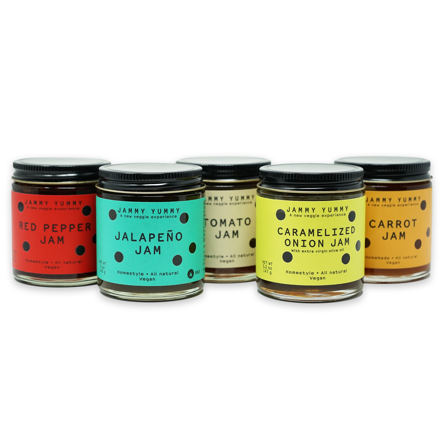 The Perfect Gift - 5 Vegetable Jams Gift Box